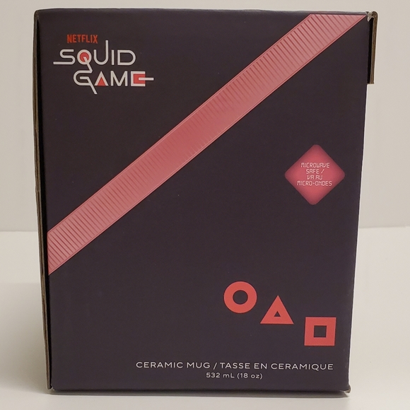 Squid Games Red Light Green Light 18oz Ceramic Mug NEW Netflix - Picture 3 of 4